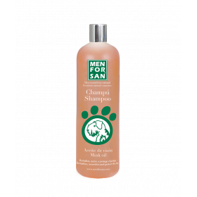 MEN FOR SAN Shampoo with Oats шампоан за кучета с овесени ядки, специално разработен за кучета с деликатна, много суха, чувствителна или раздразнена кожа