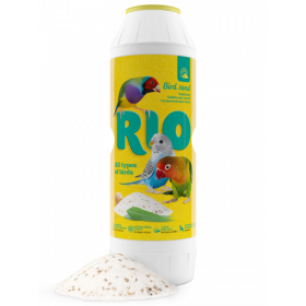 Хигиенен пясък за папагали с добавен екстракт от евкалипт RIO Bird sand  2кг