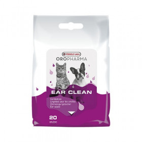 Versele Laga Oropharma Ear Clean Dog&Cats кърпички с лосион за почистване на уши за котка и куче 20бр.