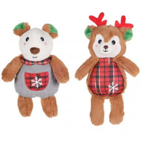 Плюшена коледна играчка за куче Flamingo Christmas Toy Ridu, различни видове