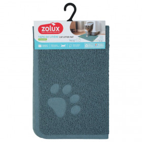 Постелка за почистване на лапи за зона пред котешка котешка Zolux Hygienic mat в син цвят
