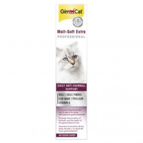 Малцова паста за котки GIMCAT Malt-Soft Extra professional против космени топки