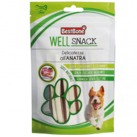 100% Натурални лакомства за куче Record Weli Snack - сандвич от прясно патешко месо 75 г