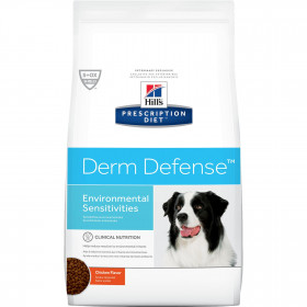 Hill's Prescription Diet Derm Defense Canine - за подсилване на кожната бариера 12 кг.