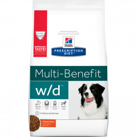 Hill's Prescription Diet w/d - диета за кучета със запек, колит и за поддържане на теглото 1.5 кг.