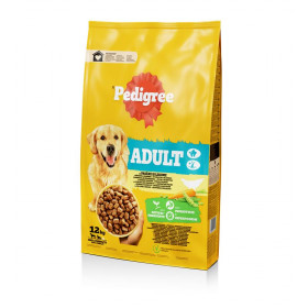 Суха храна за кучета PEDIGREE - с птиче месо и зеленчуци