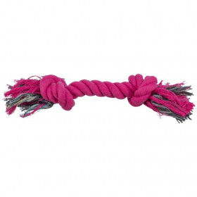 Кучешка играчка Trixie  Playing Rope въже за дърпане в розов цвят  26 см