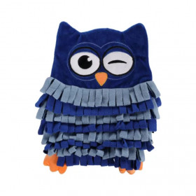 Интерактивна кучешка играчка  Flamingo Sniffing carpet Plinkie owl килимче за скриване на лакомства във формата на бухал