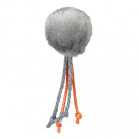 Котешка играчка Trixie Plush balls плюшено топче  с добавена Котешка трева