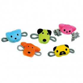 Плюшена кучешка играчка с въже за дърпане Croci Vanity Playmon Plush Toy в различни цветове