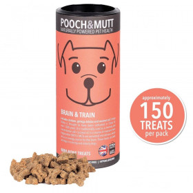 Pooch&Mutt Brain&Train - лакомство за кучета с пилешко месо, гинко билоба и кокосово масло