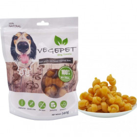 Органични вегетариански лакомства за кучета Vegepet - вегетариански кокалчета с картофи 100гр