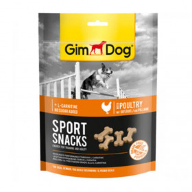Лакомство за активни кучета GimDog Sportsnacks with poultry с Пиле, БЕЗ зърнени култури
