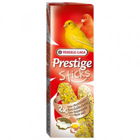   Versele Laga Prestige Sticks for Canaries with Eggs&Oyster shells лакомство за канарчета с яйца и черупки от стриди 2х30гр.
