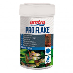 Храна на люспи Amtra Pro Flake за сладководни и соленоводни аквариумни риби