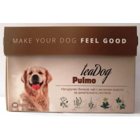 Herbacon Чай за куче Pulmo Tea Dog - за респираторни заболявания. 30 пакетчета