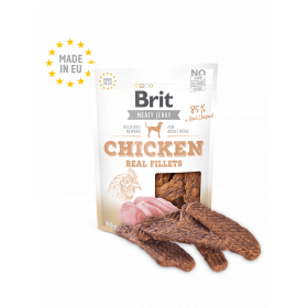 Brit Jerky Snack - Chicken Fillets - лакомство за кучета филенца пилешко 