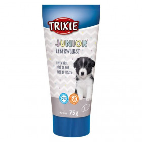 Хранителна добавка за малки кученца Trixie Junior liver paté  пастет с вкус на черен дроб 