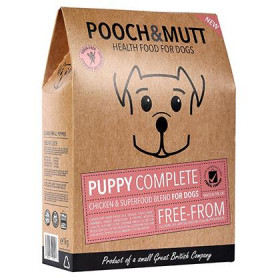 Здравословна суха храна за подрасващи кученца Pooch&Mutt Puppy Complete със 70% пилешко месо