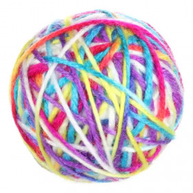 Котешка играчка Flamingo ABIR BALL топче с дрънкащ звук