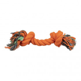 Кучешка играчка Trixie Rope въже за дърпане в оранжев цвят 40 см