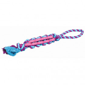 Кучешка играчка Trixie Twisted stick on a rope  усукано въже за дърпане 