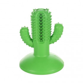 Дентална кучешка играчка Flamingo Dental rubber toy гумен кактус 