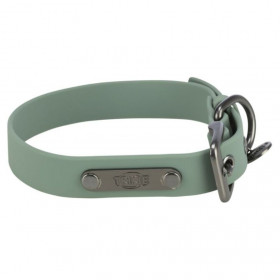 Водоустойчив кучешки нашийник Trixie CityStyle Collar, PVC в светлозелен цвят