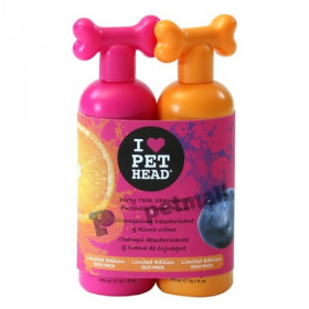 Pet Head Duo - комплект шампоан за кучета Dirty Talk 475 мл. + крем лосион Fantastic 475 мл.