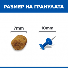 Суха храна за кастрирани котки от 6 месеца до 6 години Hill's Science Plan Sterilised Cat Chicken с пилешко  опаковка