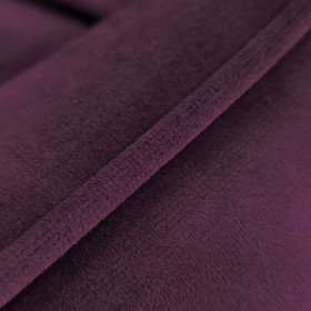 Луксозно, меко кучешко легло от велур Cazo Soft Bed Milan purple в лилав цвят