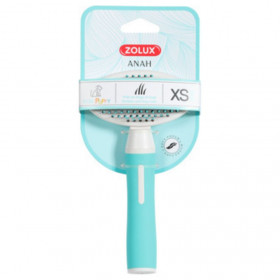 Мека четка за разресване Zolux ANAH Puppy soft slicker подходяща за подрастващи кученца