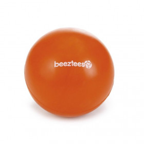 Кучешка играчка Beeztees Solid Ball No4 издръжлива топка в оранжев цвят 7,5 см