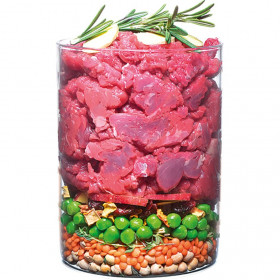 Ултра премиум суха храна Carnilove TRUE FRESH Beef for Adult МОНОПРОТЕИНсъс 60% истинско, прясно телешко месо, грах и тиква, БЕЗ ЗЪРНЕНИ КУЛТУРИ, подходяща за всички породи