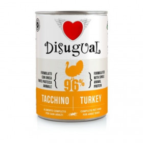 Консервирана храна за кучета Disugual Wet food Turkey с 96% пуешко месо 