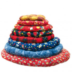 Овална възглавница за кучета и котки Croci Pillow Nuvola в различни десени