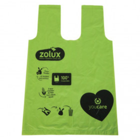 Биоразградими хигиенни пликчета за кучета Zolux Eco-designed waste bags x4