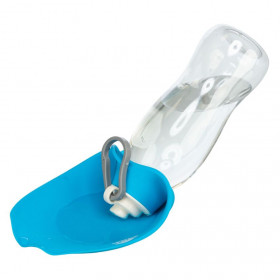 Бутилка за вода Trixie Bottle with drinking bowl с вградена купичка