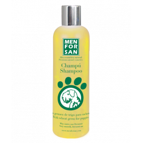 MEN FOR SAN Wheat Germ Shampoo For Puppies - шампоан за порастващи кученца с пшеничен зародиш