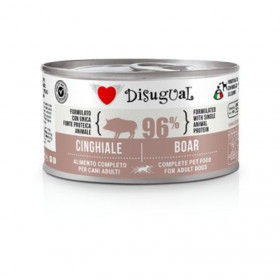 Консервирана храна за кучета Disugual Wet food Wild boar с 96% месо от глиган