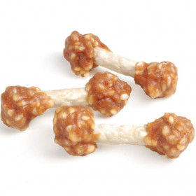 100% Натурални лакомства за куче Record Weli Snack - кокалчета със заешко месо и ориз 75 гр. 