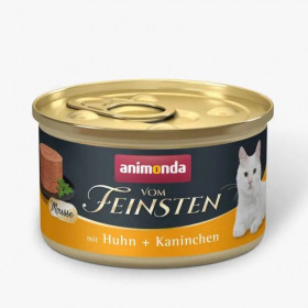 Vom Feinsten Cat Мус с пиле и заешко 85 г