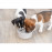 Керамична купичка за подрастващи кученца Trixie Junior Ceramic Bowl в пастелни цветове