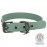 Водоустойчив кучешки нашийник Trixie CityStyle Collar, PVC в светлозелен цвят