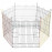 Заграждение за зайци Beeztees 6 Panels шестоъгълник 105x105x58 см